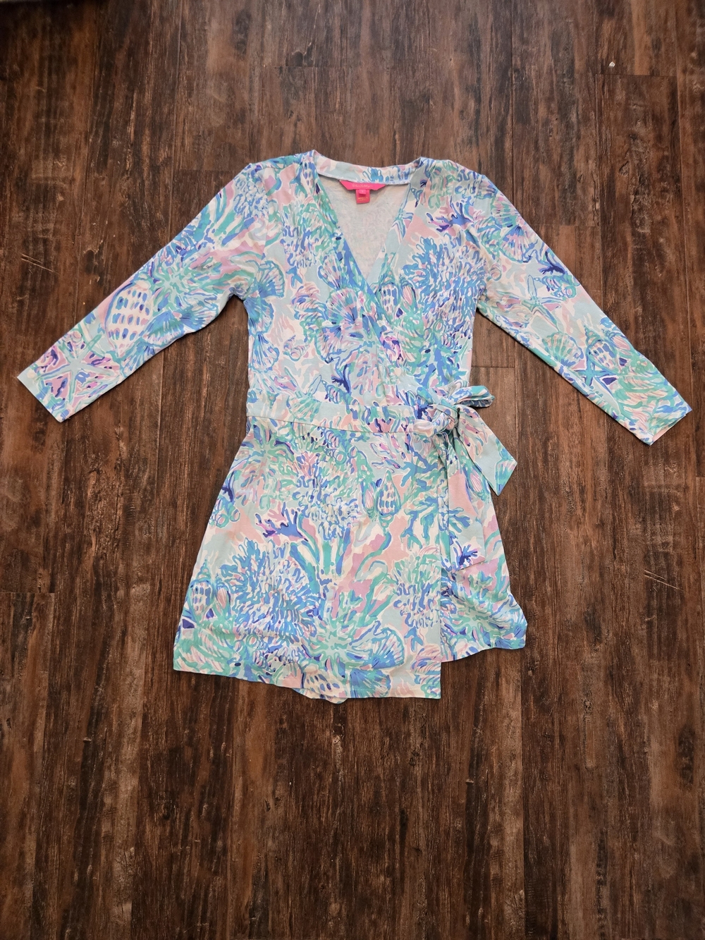 Lilly Pulitzer Pastel Floral Romper in Blue, Pink & Mint